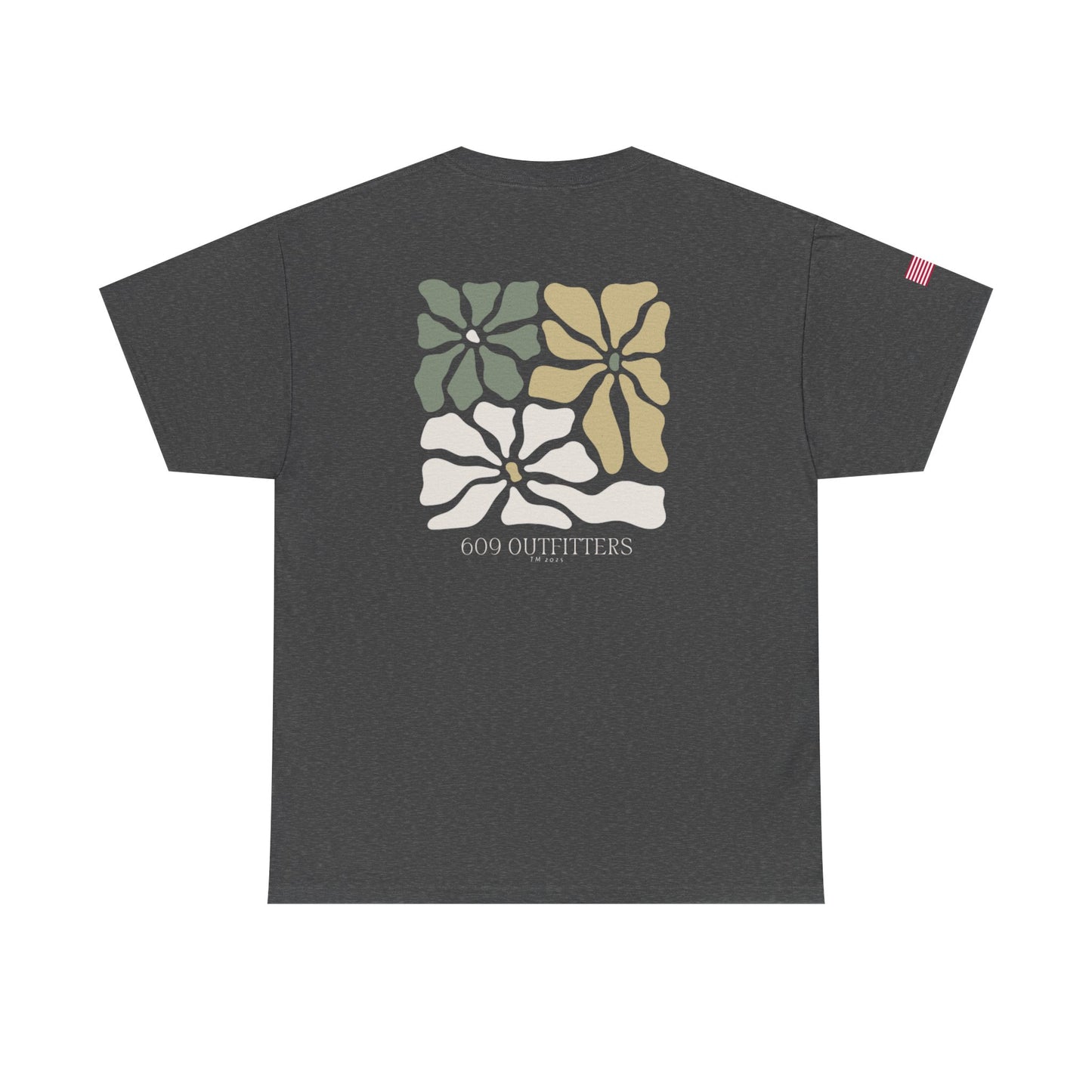 Outdoor Adventure Tee | Stained Glass Floral
