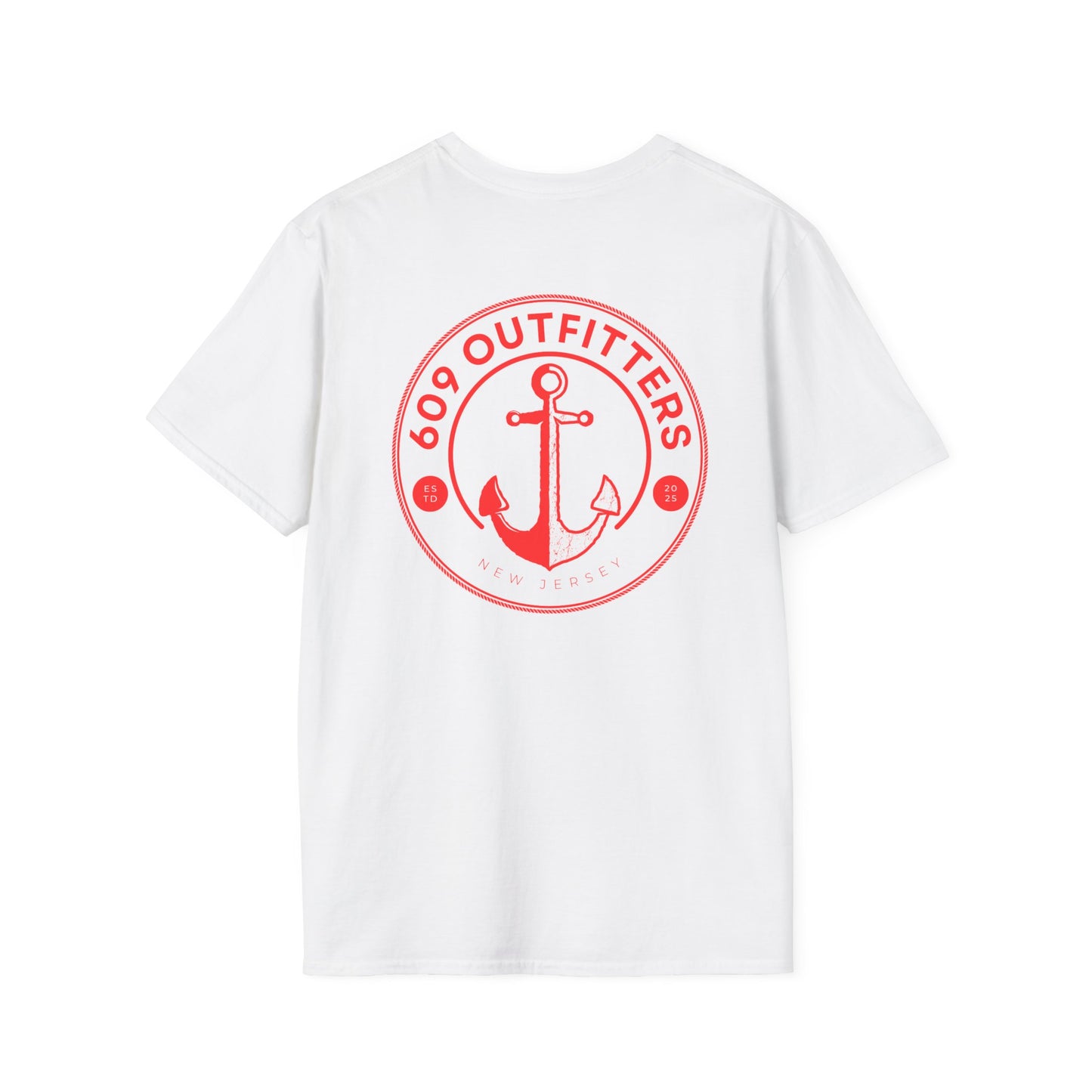 Contemporary Tee | Mens Anchorage Logo Red