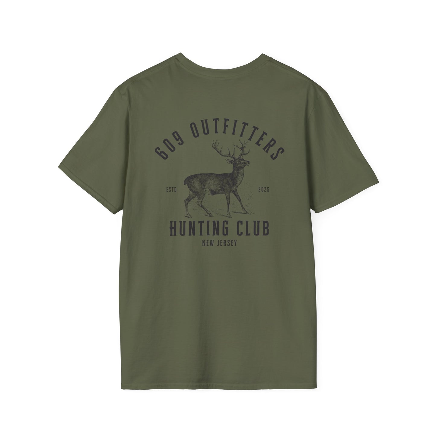 Contemporary Tee | 609 Hunting Club Logo