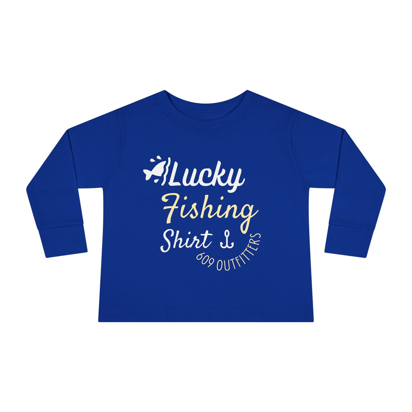 Toddler Tee | Lucky Fishing Shirt Long Sleeve