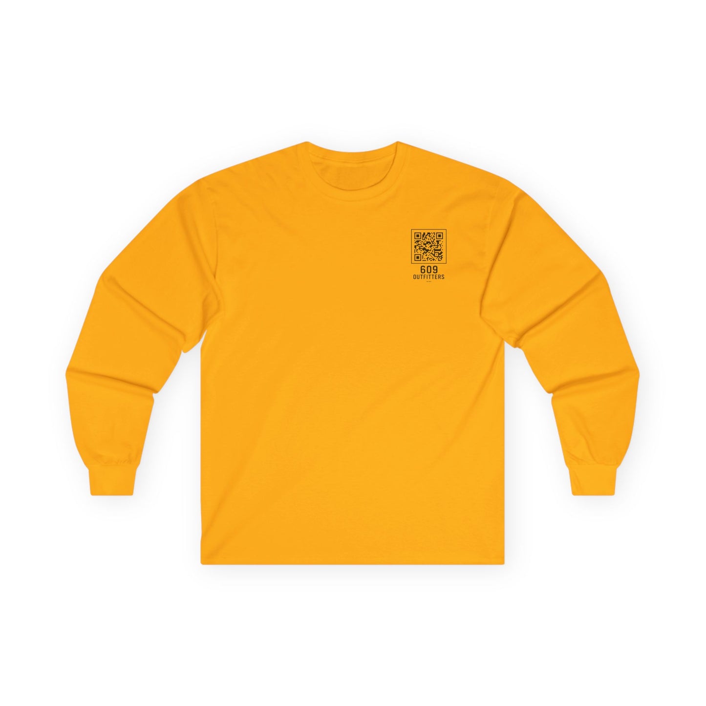 609 QR Code Long Sleeve Tee