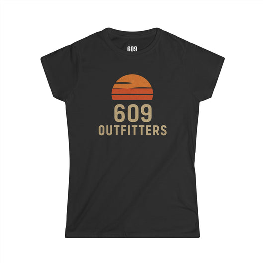 Women's Soft Tee | Sunset Logo | Everyday Wear