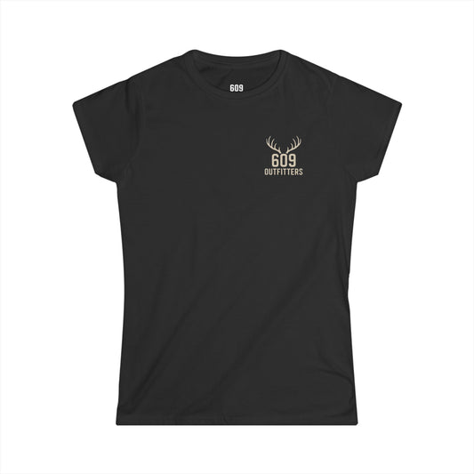 Women's Soft Tee | Classic Antler Logo | Everyday Wear