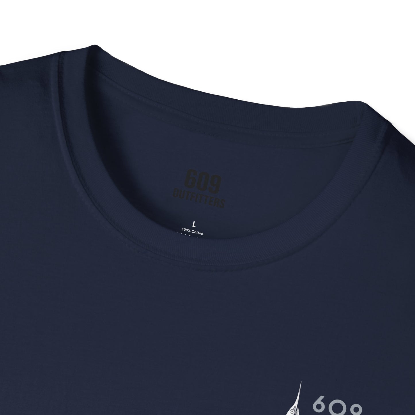 Contemporary Tee | Mens Swordfish Logo Navy