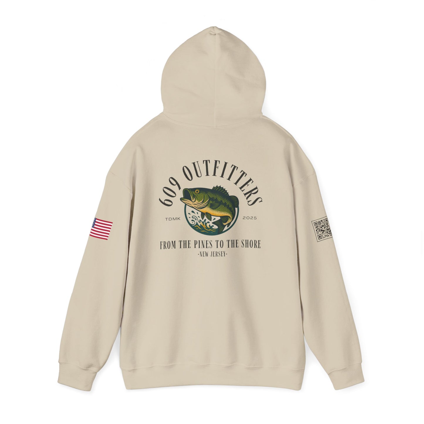 Limited Edition Outdoor Adventure Hoodie | 609 Fresh Water Bass