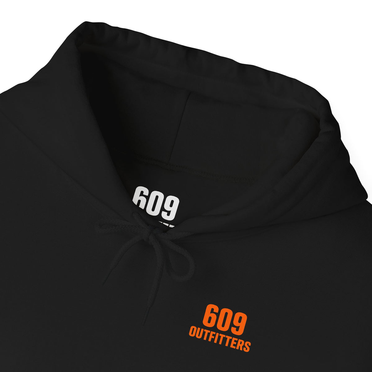 Outdoor Adventure Hoodie | 609 Adventure Logo Black