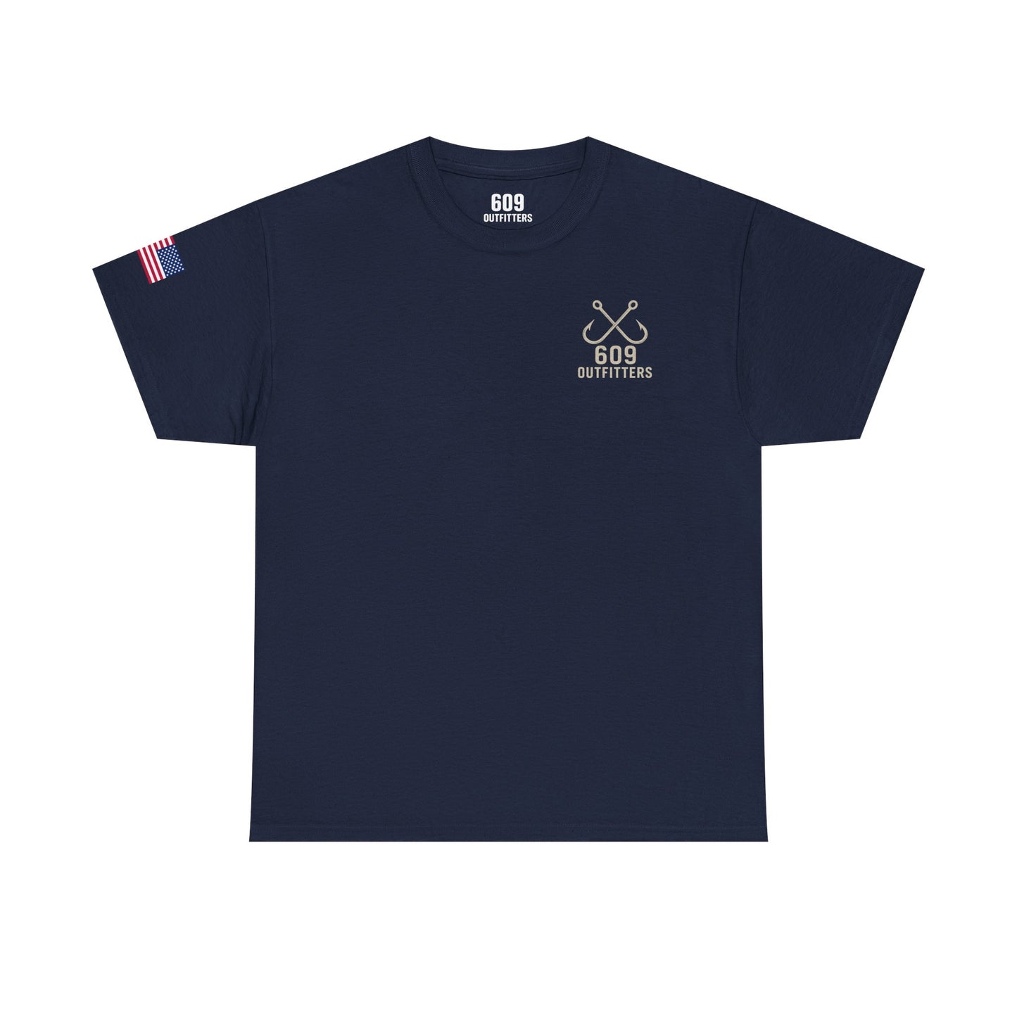 Men's Outdoor Adventure Tee | Classic Double Hook Logo