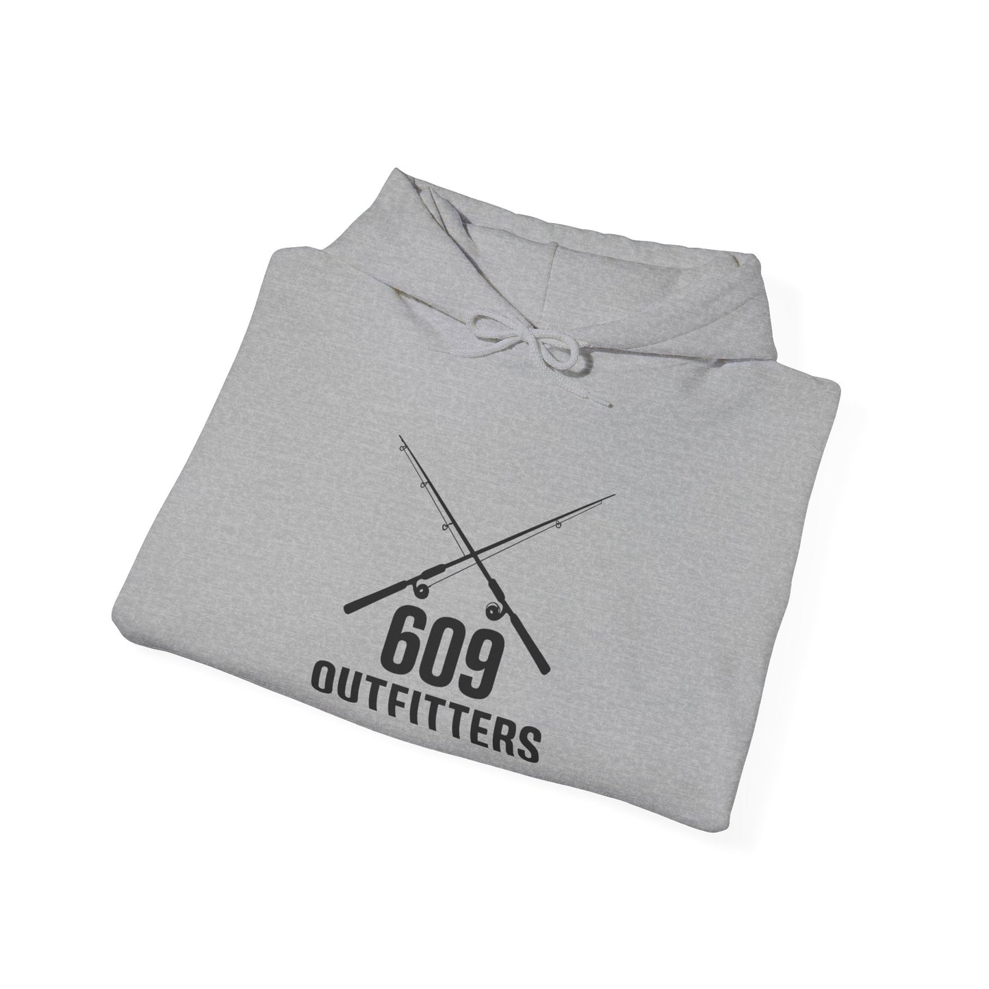 Outdoor Adventure Hoodie | Classic Fishing Rod Logo