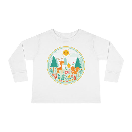 Toddler Tee | Happy Nature Long Sleeves