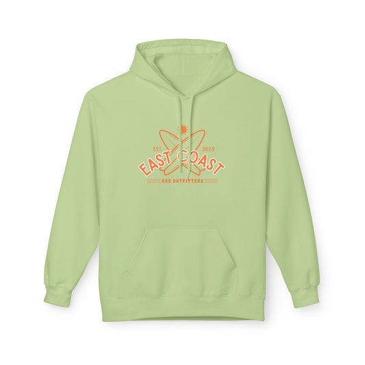 Womens East Coast Surf Logo | Midweight Pullover Hoodie