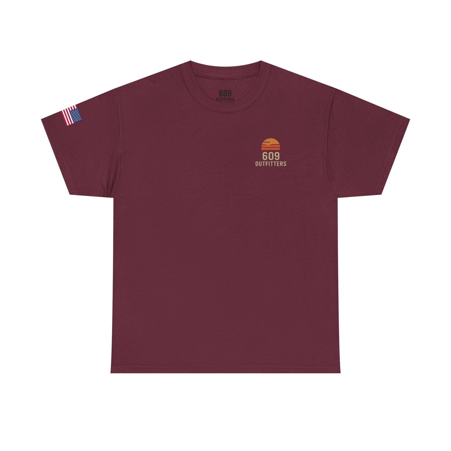 Men's Outdoor Adventure Tee | Classic Sunset Logo