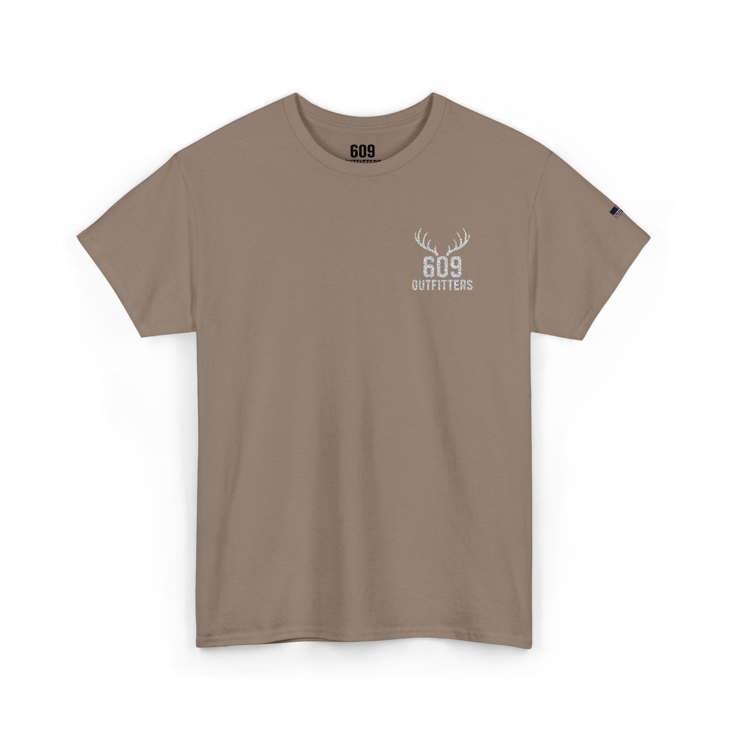 Everyday Tee | Embroidered | Classic Antler Logo