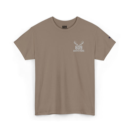 Everyday Tee | Embroidered | Classic Antler Logo