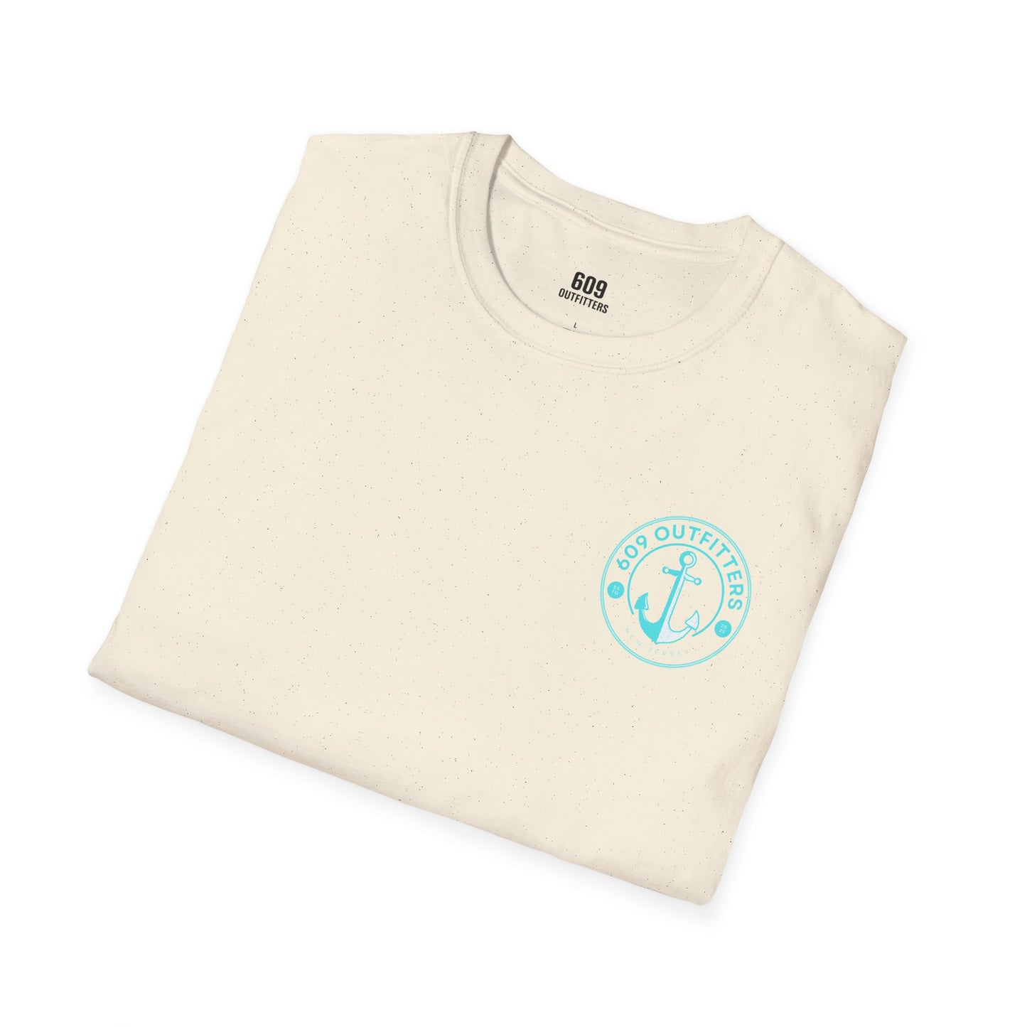 Contemporary Tee | Mens Anchorage Logo Beige