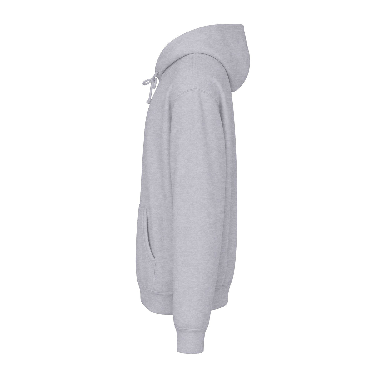 609 Jersey Logo Unisex Heavyweight Hooded Sweatshirt | Light Gray
