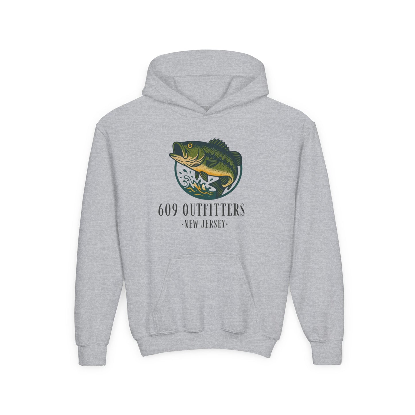 Youth Hoodie | 609 Bass Fishing | Kids Everyday