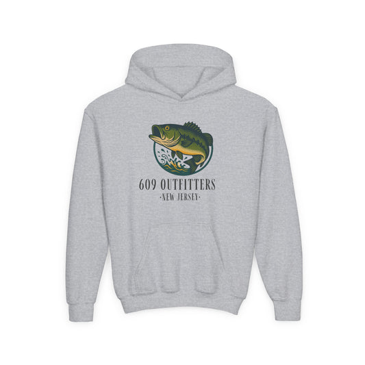 Youth Hoodie | 609 Bass Fishing | Kids Everyday