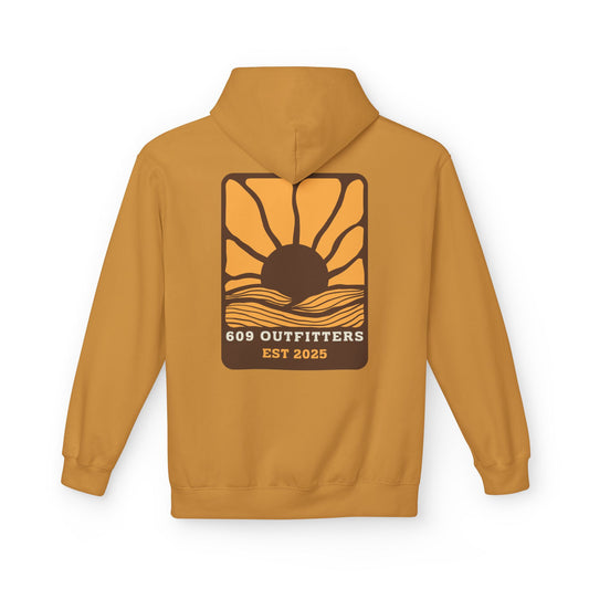 Womens Stained Glass Sunflower Logo | Midweight Pullover Hoodie