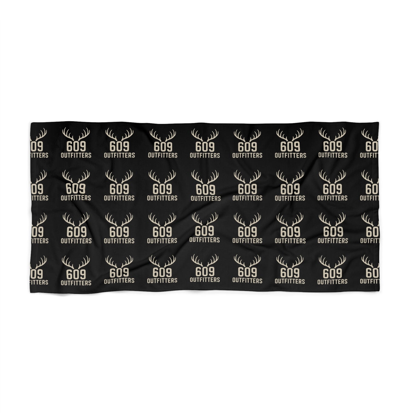 609 Outfitters Classic Anter Logo |  Beach Towel