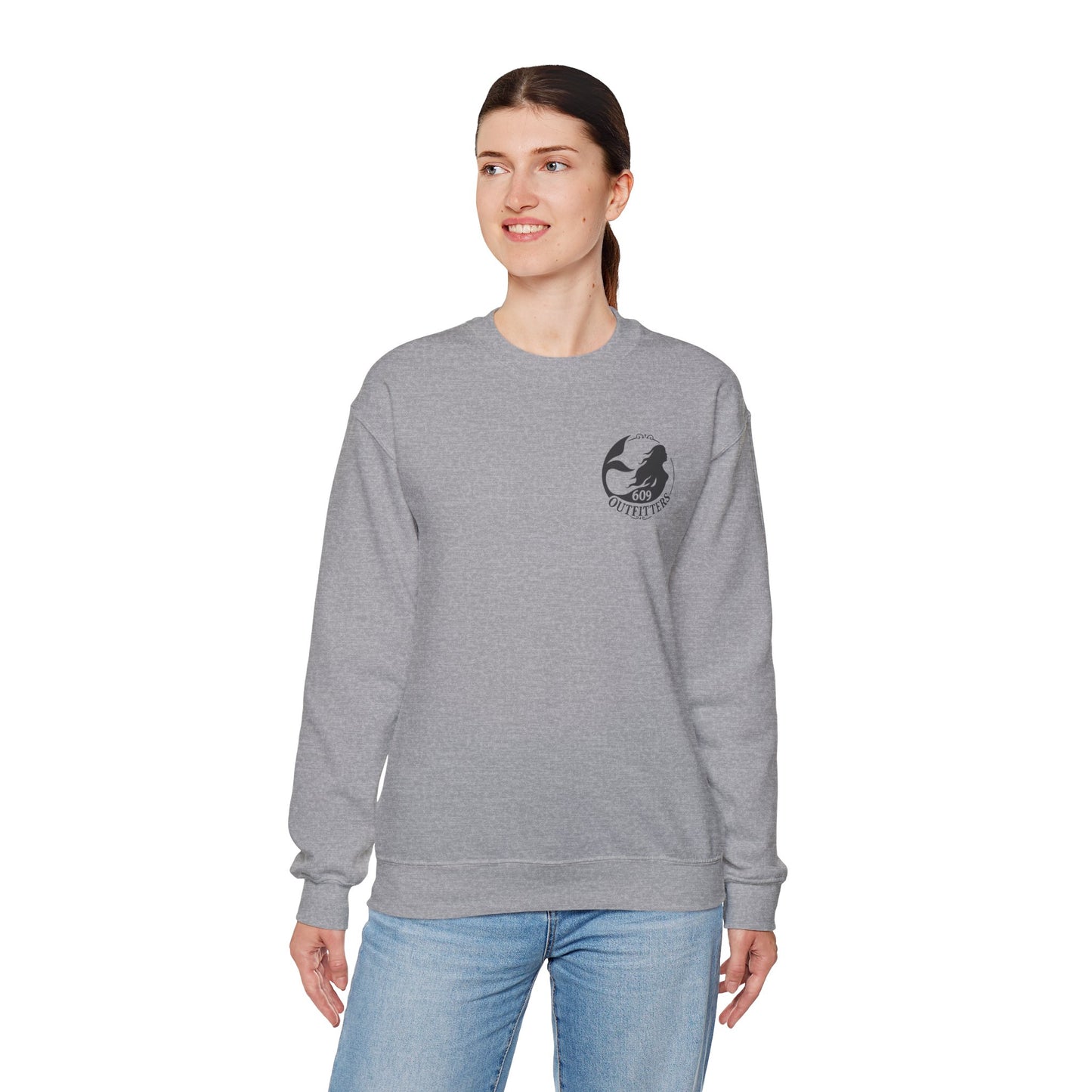 Women's 609 Mermaid Logo Crewneck Sweatshirt