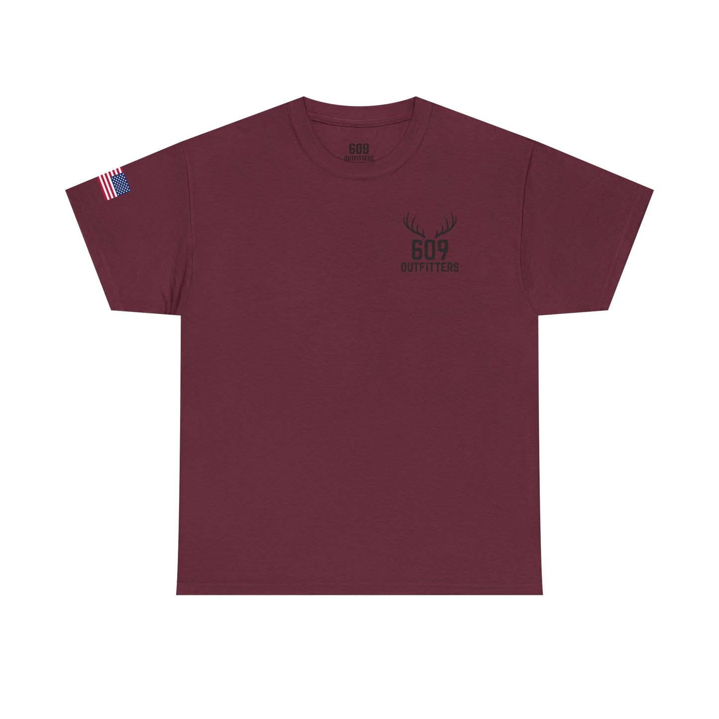 Men's Outdoor Adventure Tee | Classic Antler Logo