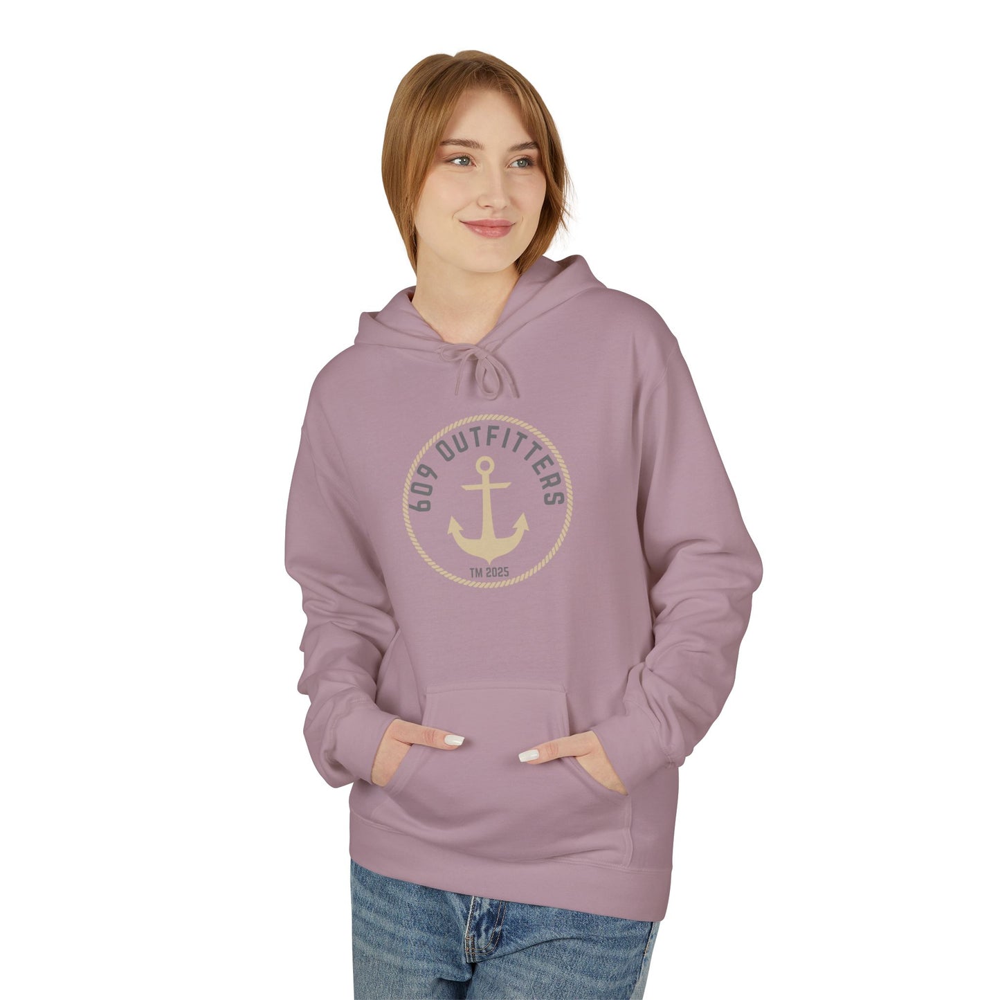 Womens Anchor Logo | Midweight Pullover Hoodie