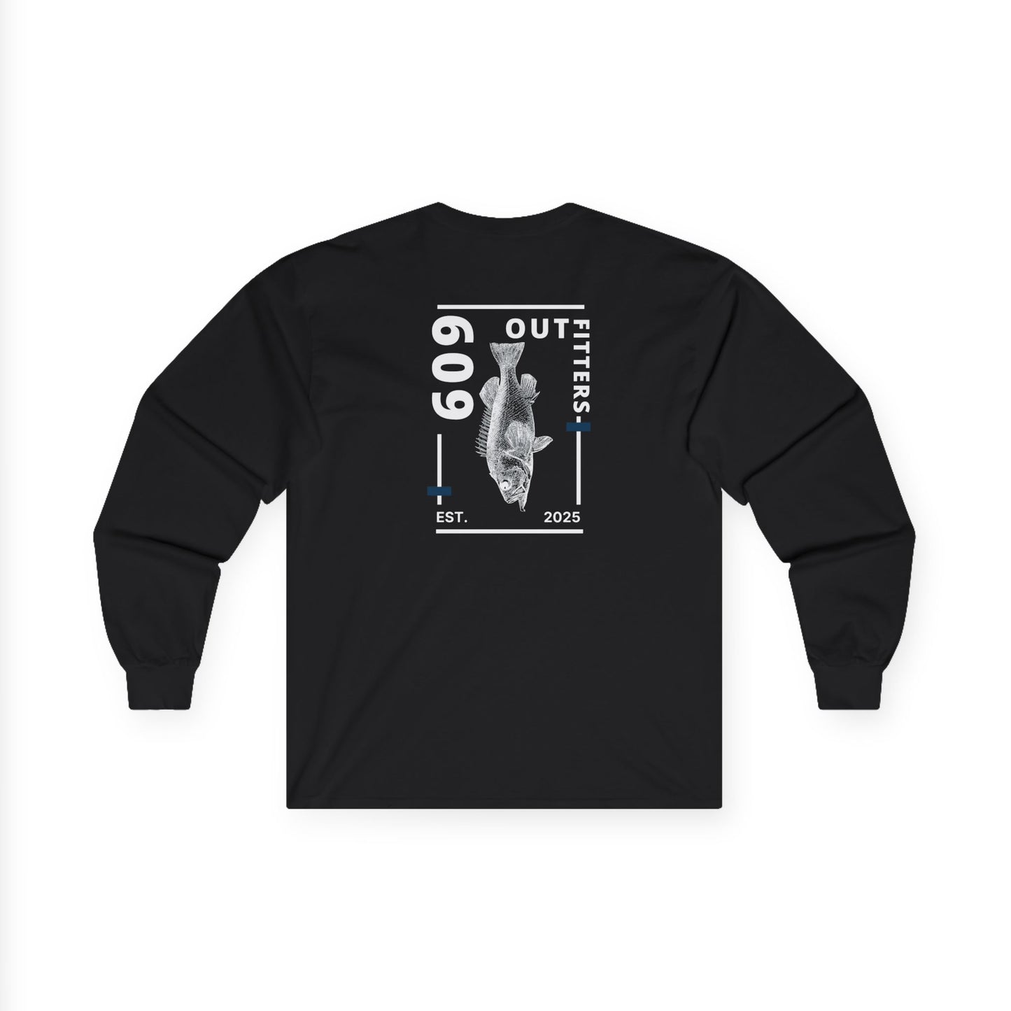Men's Fish Stamp Long Sleeve Tee