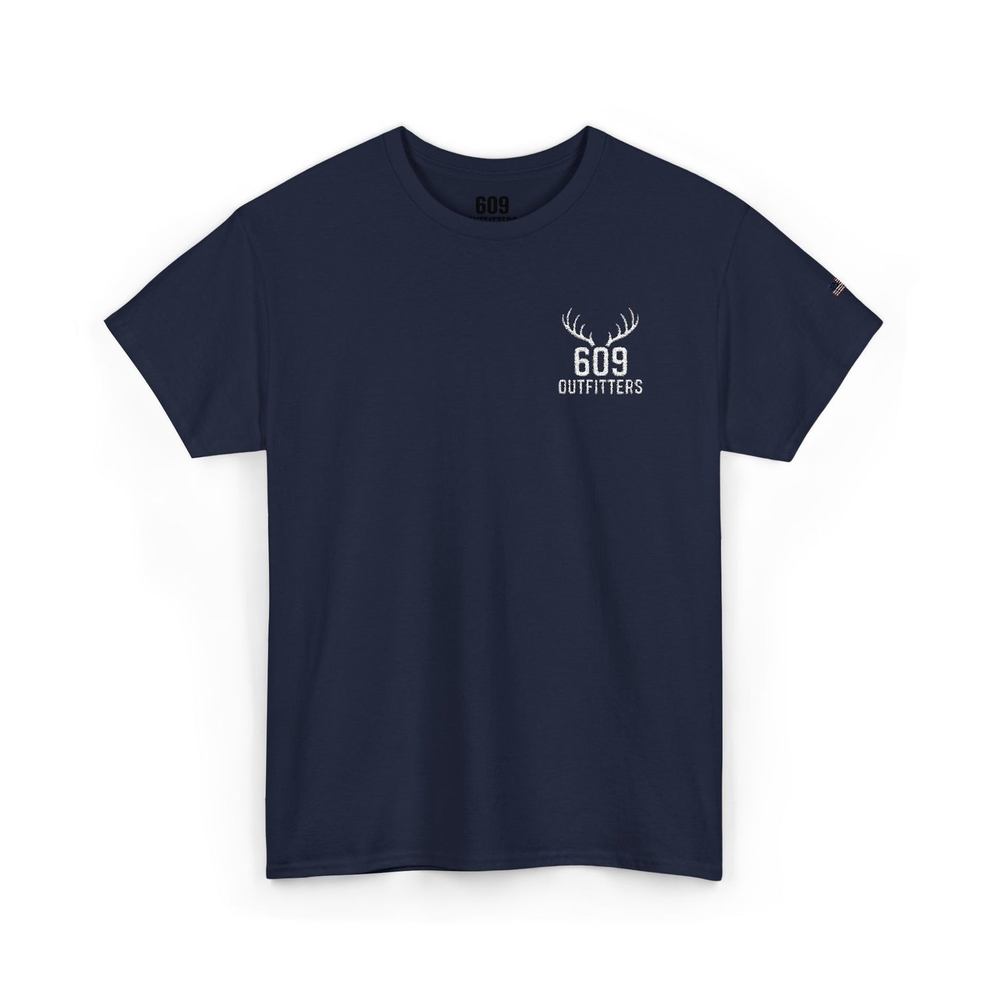 Everyday Tee | Embroidered | Classic Antler Logo