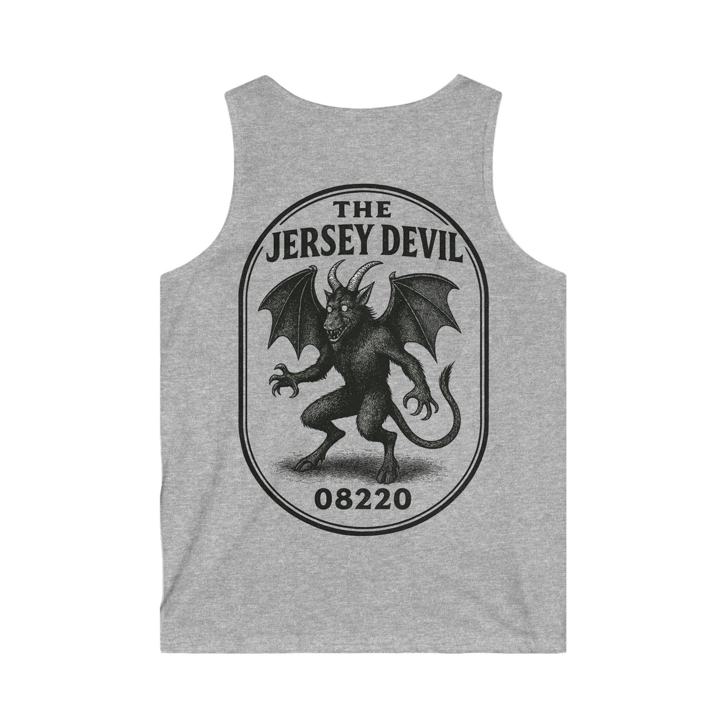 609 Outfitters Men's Tank Top | The Jersey Devil Logo