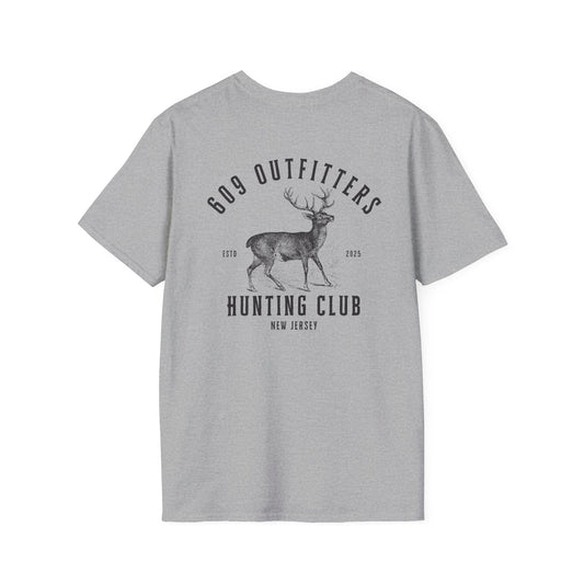 Contemporary Tee | 609 Hunting Club Grey Logo
