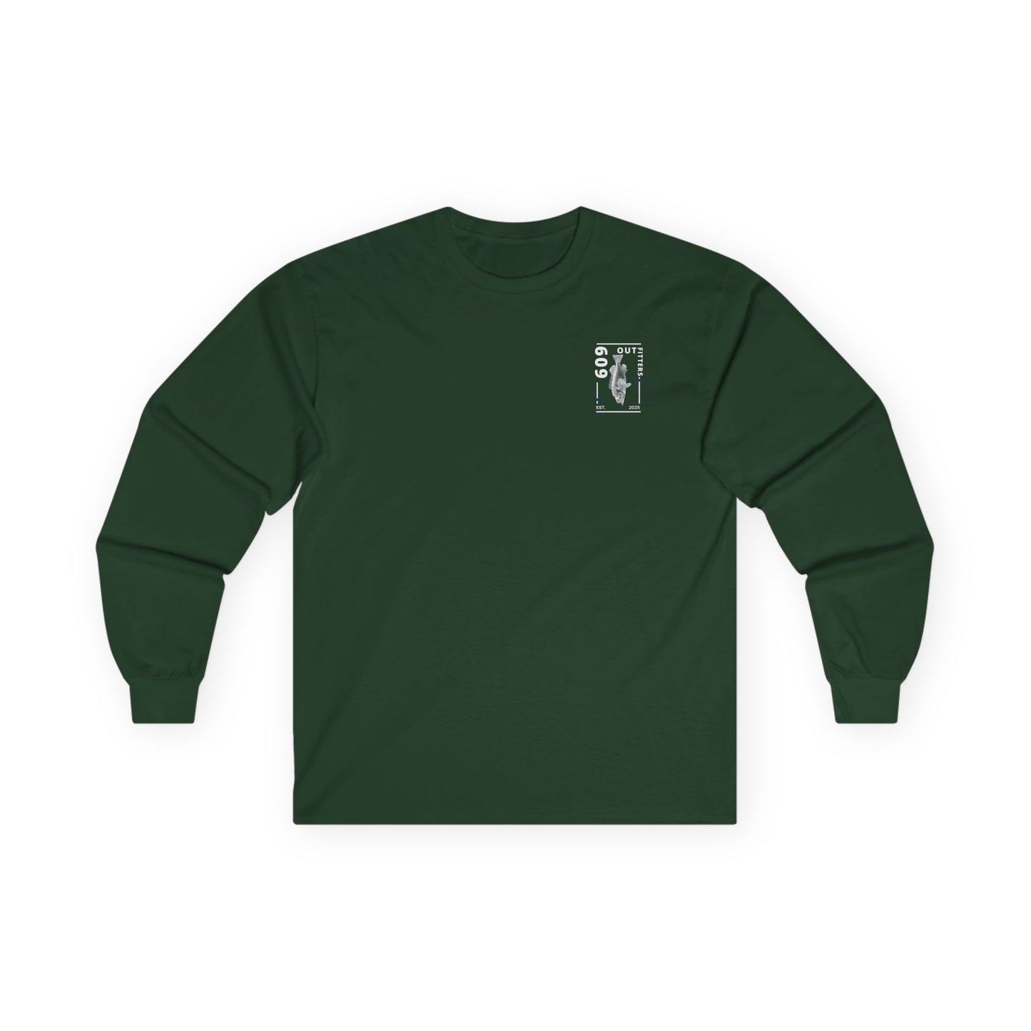 Men's Fish Stamp Long Sleeve Tee