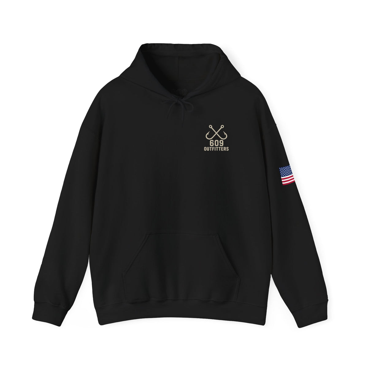 Outdoor Adventure Hoodie | Classic Double Hook Logo