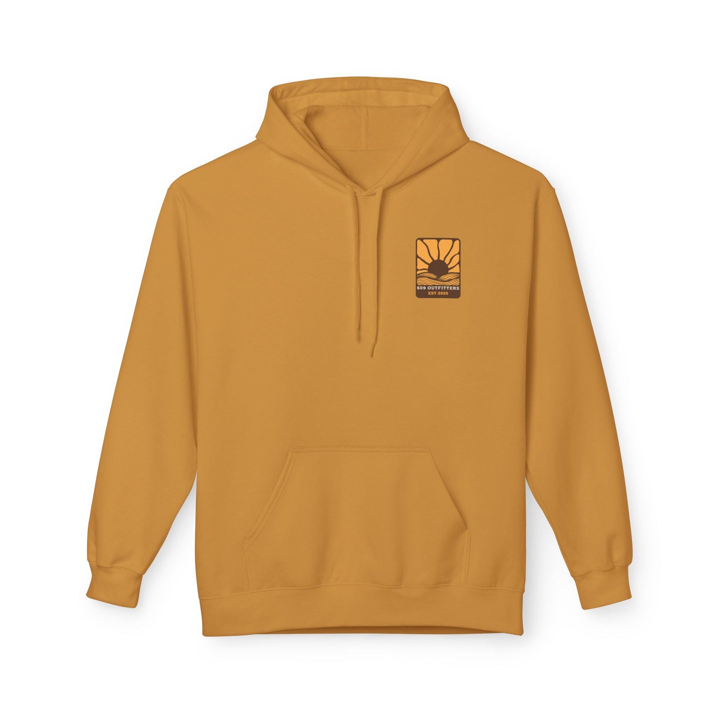 Womens Stained Glass Sunflower Logo | Midweight Pullover Hoodie
