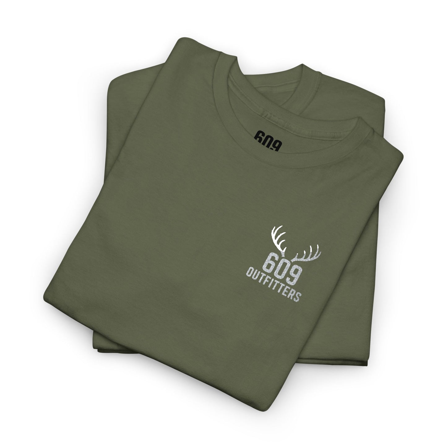 Everyday Tee | Embroidered | Classic Antler Logo