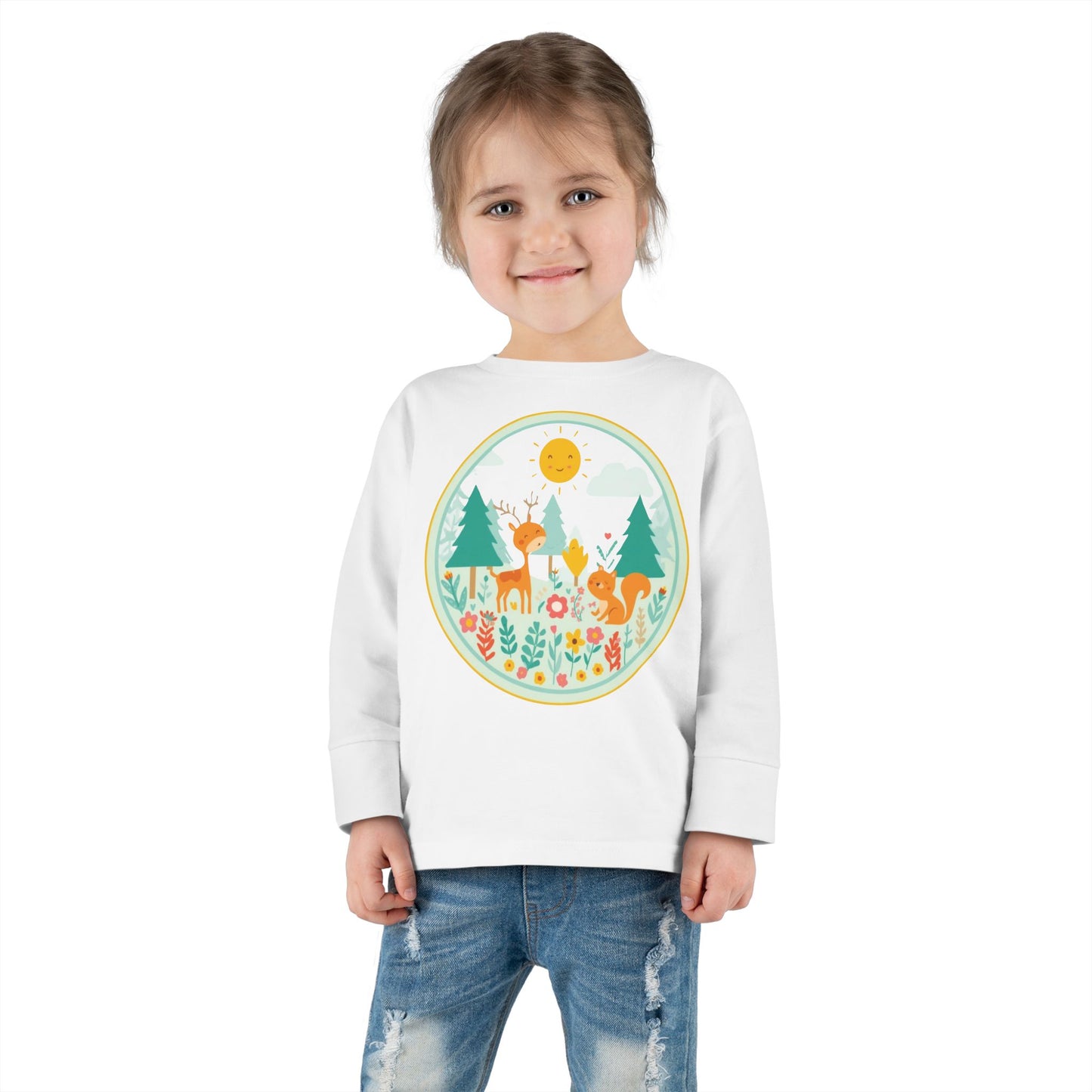 Toddler Tee | Happy Nature Long Sleeves