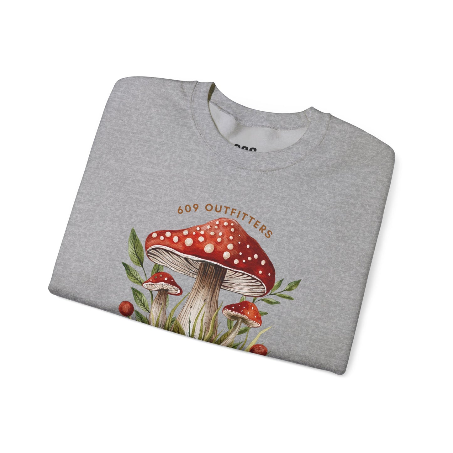 Women's 609 Mushroom Logo Crewneck Sweatshirt