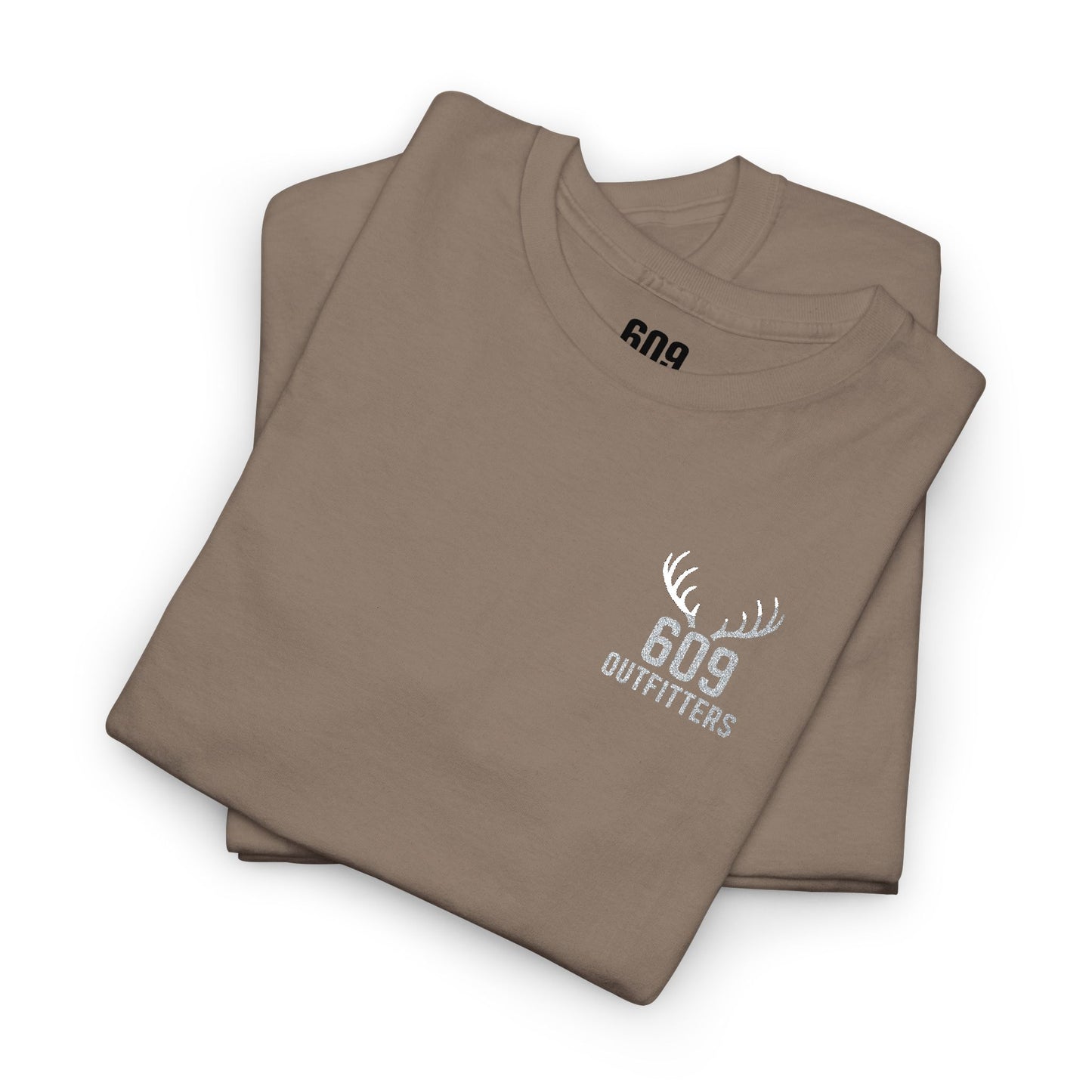 Everyday Tee | Embroidered | Classic Antler Logo