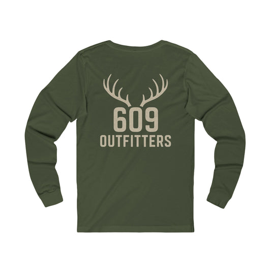Women's Long Sleeve Tee | Classic Antler Logo