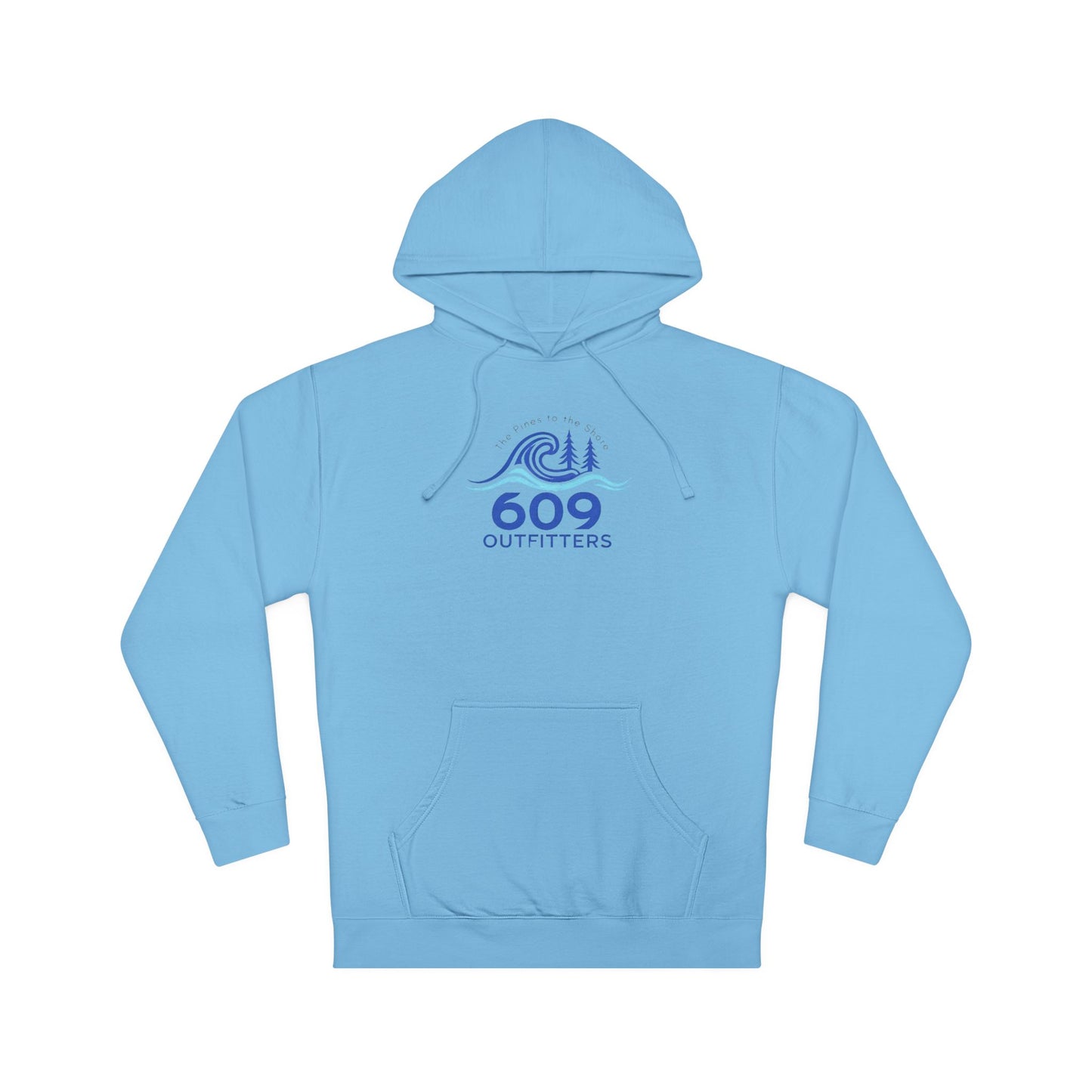 Cozy Hoodie | 609 Tide | Midweight Pullover Hoodie