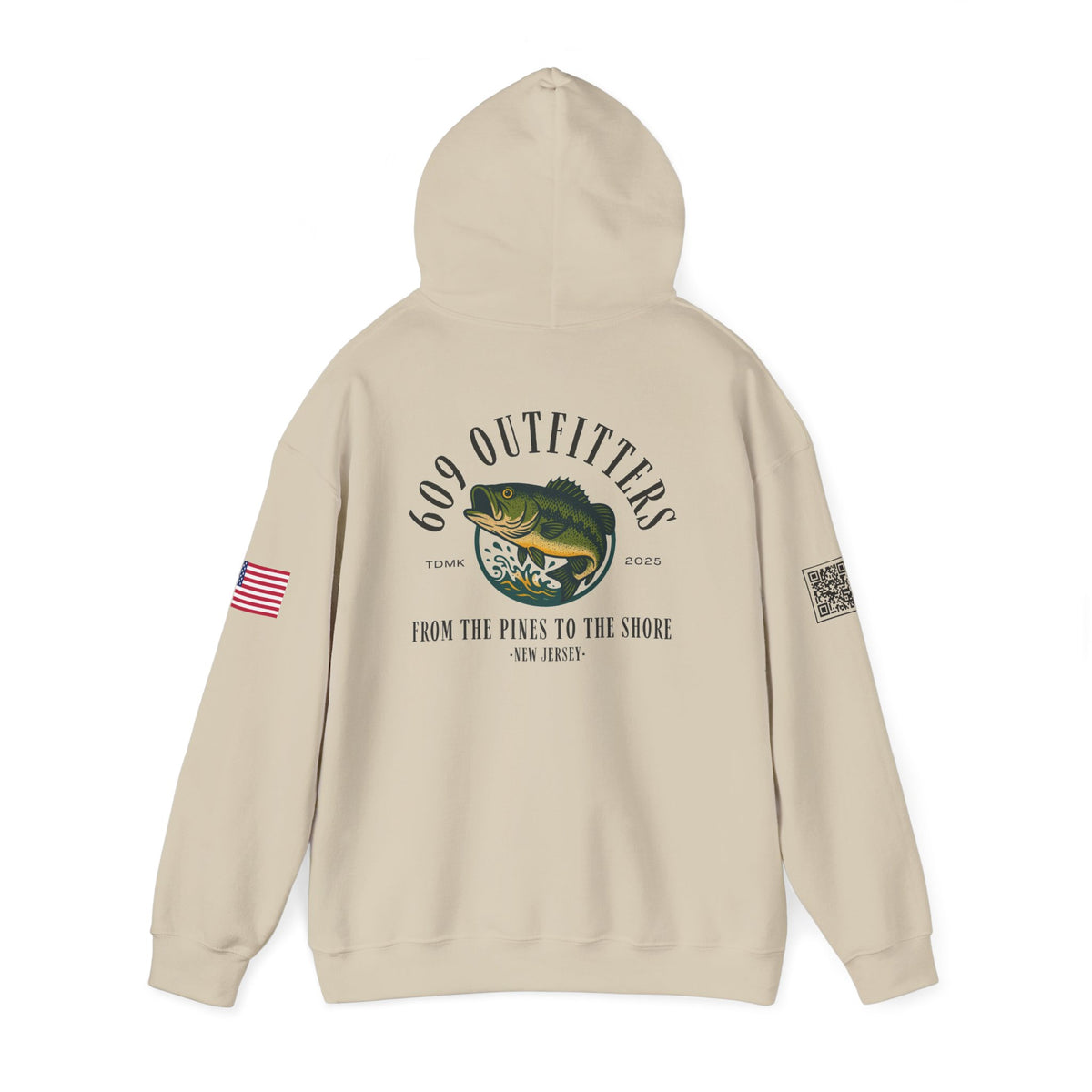 Outdoor Adventure Hoodie | 609 Fresh Water Bass
