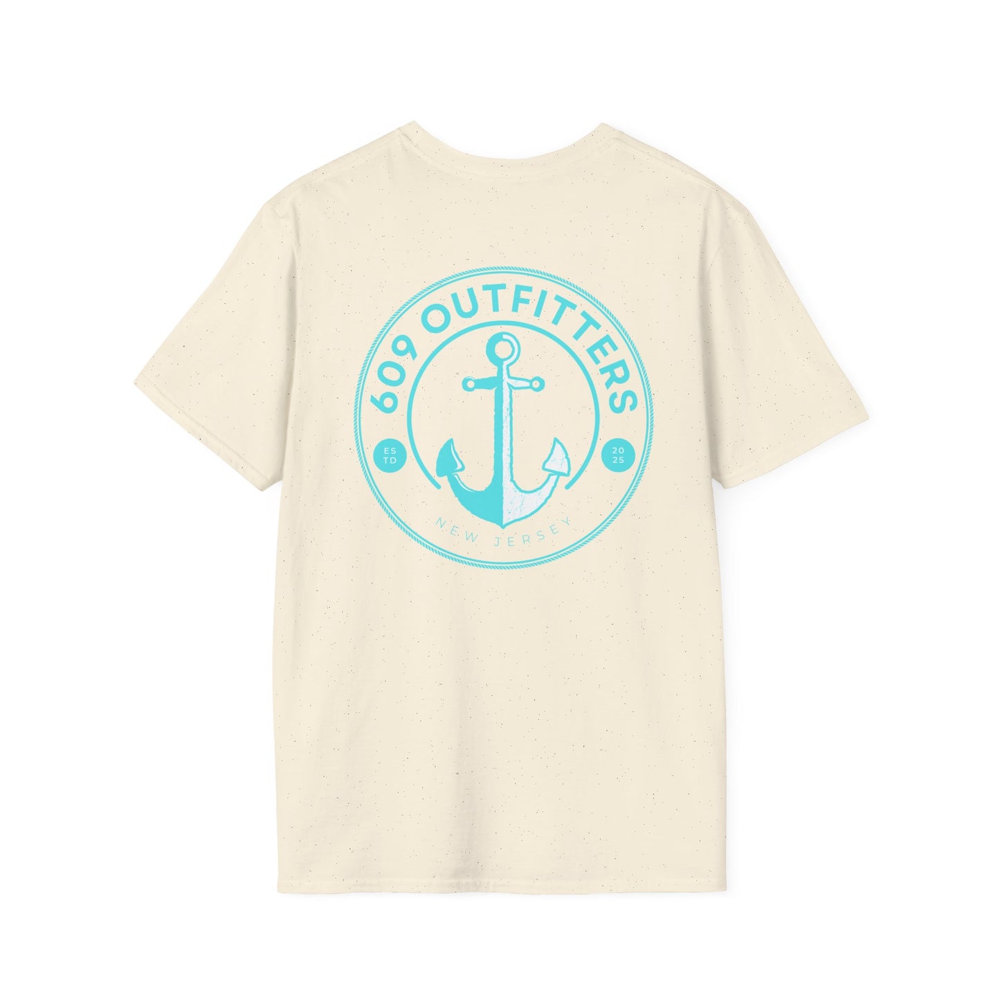 Contemporary Tee | Mens Anchorage Logo Beige