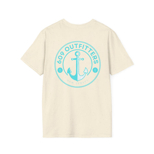 Contemporary Tee | Mens Anchorage Logo Beige
