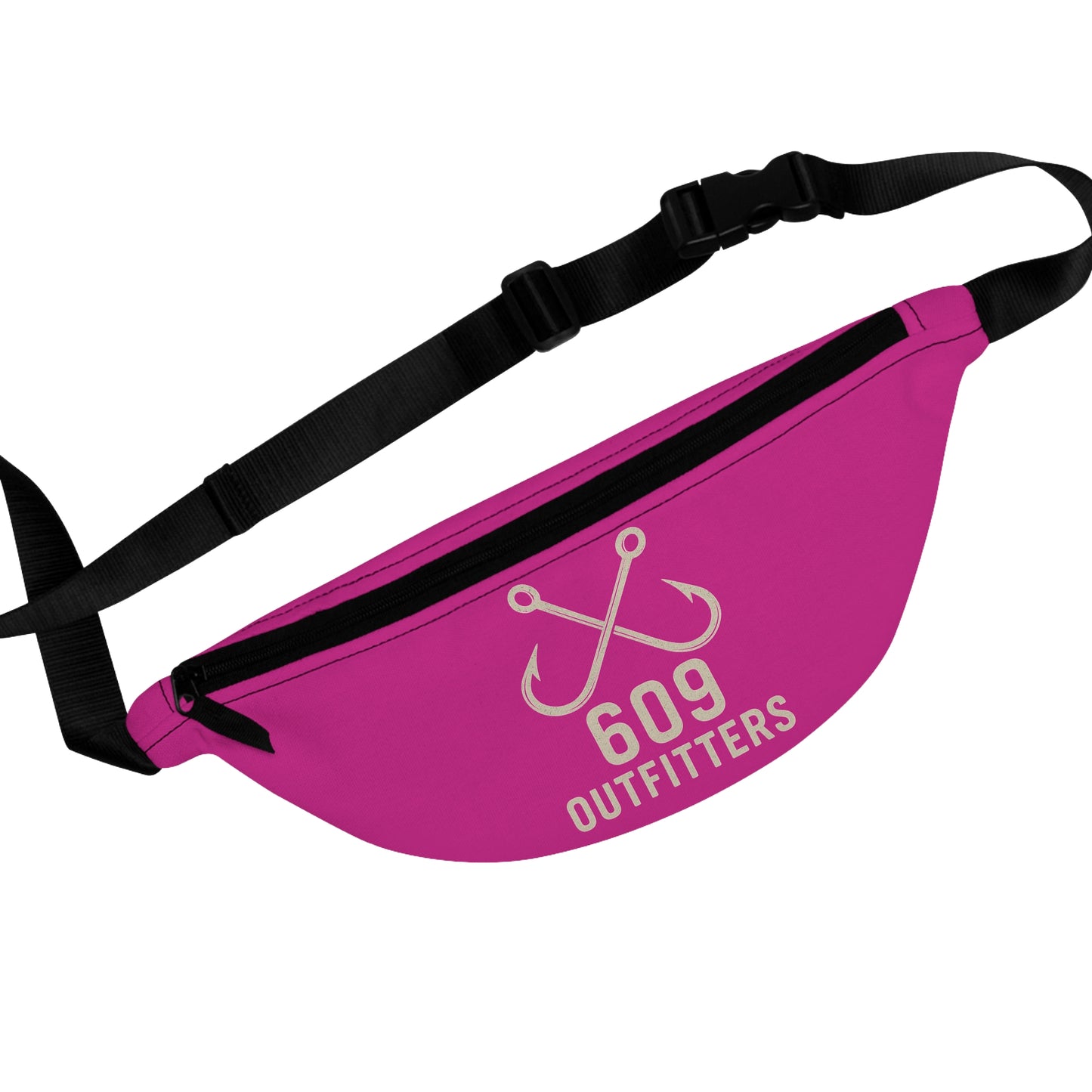 609 Outfitters Classic Fishing Logo | Pink Fanny Pack